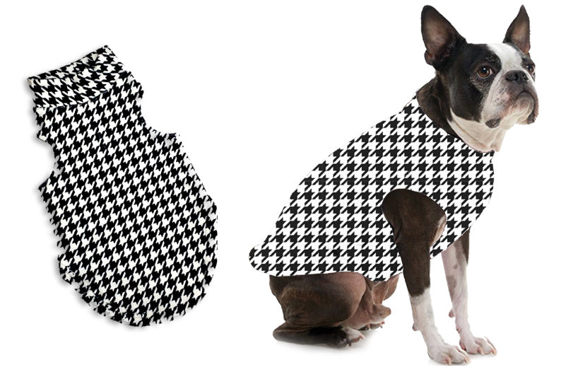 Snuggly Fleece | Classic Houndstooth